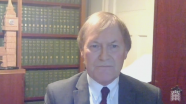 Sir David speaks at the Holocaust Memorial Day Debate